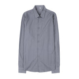 Men Shirts Long Sleeve Shirt Slim Fit Shirt