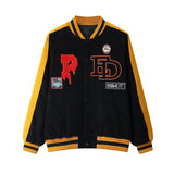 All Star Varsity Jacket Embroidered Corduroy Jacket