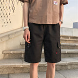 Men Cargo Pants Shorts Men's Summer Fashion Large Size Men's Multi-Pocket Overalls Casual Pants