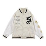 Blackair Jacket Retro Crew Neck Baseball Uniform Jacket