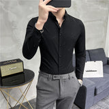 Men Shirts Long Sleeve Shirt