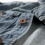 Denim Shirts Denim Jacket Men's Casual Coat Top