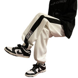 Men Sweatpants Casual Pants Men's Spring and Autumn Wide Trousers Students All-Match Fashion