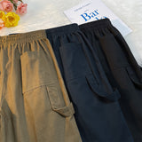 Men Shorts Cargo Shorts Retro Handsome Leisure Sports