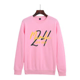 In Memory of Kobe Hoodie Kobe Memorial Clothing Casual Loose Men's and Women's Fleece round Neck Sweater