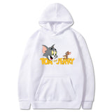 Tom and Jerry Hoodie Casual Fashionable Student Sweater