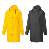 Cagoule Yellow Environmental-Friendly and Breathable Trench Coat