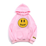 Smiley Face Hoodie Drew Smiley Face Printed Men's and Women's Casual Hooded Sweater