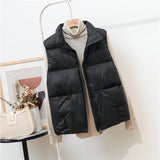 Women Winter Coats Puffer down Vest Women's Loose down Jacket