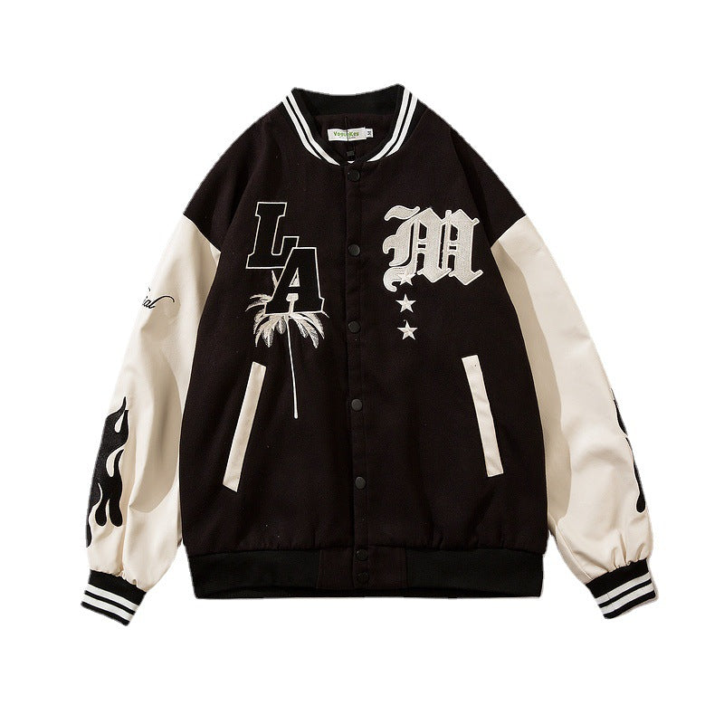 Blackair Jacket XINGX Coconut Embroidered Baseball Uniform