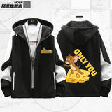 Tom and Jerry Hoodie Men and Women Couple Autumn Personality Casual Jacket Coat