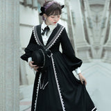 Gothic Lolita Harajuku Style Clothing Lolita Dress Pride and Prejudice Op CLA Department College Style Daily Light Lolita Dress