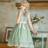 Gothic Lolita Harajuku Style Clothing Lolita Dress Summer Light Lo Pastoral Style Everyday Dress Female