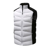 Mens Golf Vest Sports Slim Jacket Men's Sport Leisure Vest Golf Clothing Men's Waistcoat Coat