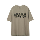 Man Tees Summer Fashion Brand Heavy Short Sleeve T-shirt