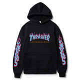 Thrasher Hoodie Hip Hop Fashion Hooded Sweatshirt Top