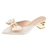 Nude Chunky Heel