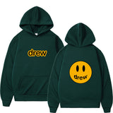 Drippy Hoodies Smiley Face Drew Biber Same Style Sweatershirt
