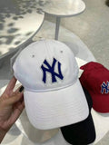 Yankees Baseball Cap Men's and Women's Soft Top LA Men's and Women's Peaked Cap
