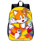 Sonic Backpack Sonic Schoolbag for Elementary School Students