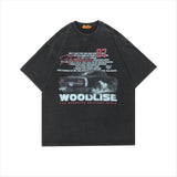 Man Tees Summer Fashion Brand Heavy Short Sleeve T-shirt