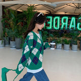 Preppy Aesthetic Outfits Sweater Coat Plaid