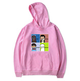 Dreamwastaken Men's Novelty Hoodies Dream Merch Shirt Cartoon Print Sweatshirt Casual Loose-Fitting Hoodie Outerwear Shirt