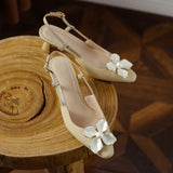 Nude Wide Fit Block Heels