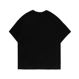 Men T Shirt Summer Casual Tops Men's Clothes Summer Wear Vintage Men's round Neck Short Sleeve Casual Loose Cartoon Printed T-shirt