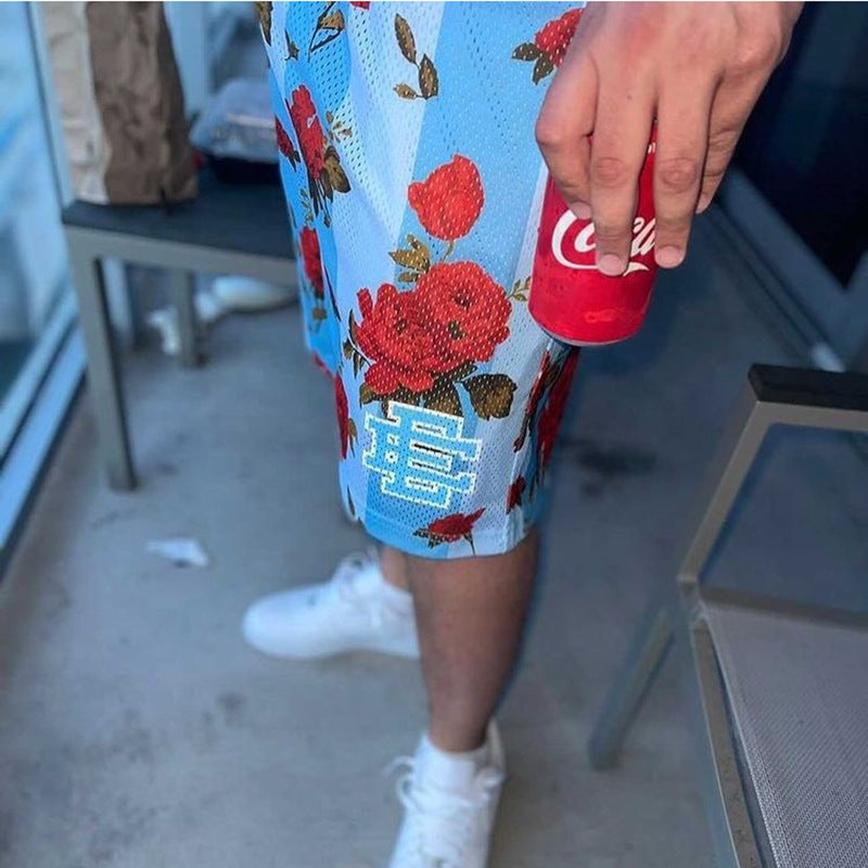 Eric Emanuel EE Shorts Men's Sports and Leisure plus Size Hip Hop Shorts