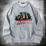 Men and Women Pokemon Pikachu Hoodie Crew Neck Sweater