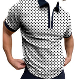 Polo Shirt Men's Spring and Summer Polo Shirt