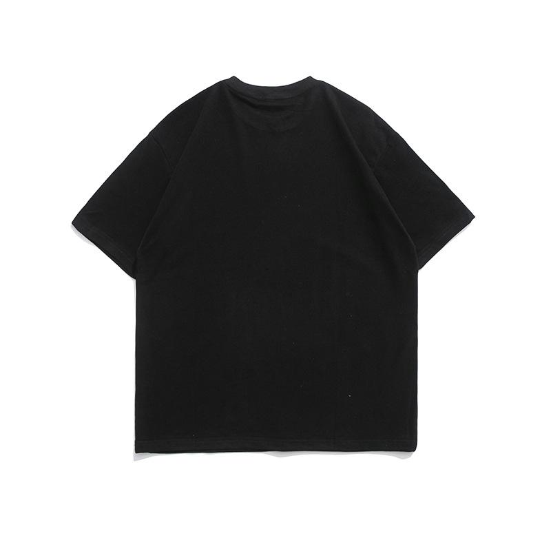 Men T Shirt Summer Casual Tops Men's Clothes Summer Wear Vintage Men's round Neck Short Sleeve Casual Loose Hip Hop Character Print