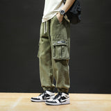 Men Cargo Pants Men's Spring Loose Casual Pants