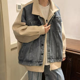 Denim Shirts Denim Jacket Men's Autumn Design Loose Couple's Tops