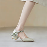 Nude Wide Fit Block Heels