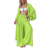 Women Pants Suit Beauty Clothing Summer Leisure Two-Piece Set