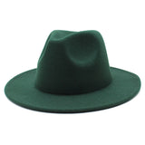 Walter White Fedora Fur Felt Hat Men and Women Autumn Winter Retro Fedora Hat