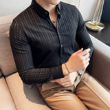 Men Shirts Business Casual Shirt