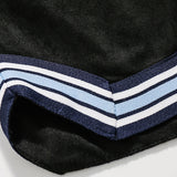 Men Shorts Lightning Embroidery Pattern Sweatpants