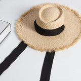 Straw Hat Sun-Proof Straw Hat Vacation Beach Hat