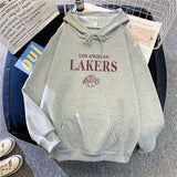 Slogan Graphic Hoodie Velvet Padded Hooded Sweatshirt