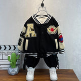 Toddler Boys Jackets Boys' Coat Spring And Autumn Children 'S Baseball Uniform