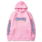 Thrasher Hoodie Hip Hop Fashion Hooded Sweatshirt Top