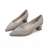 Nude Block Heel Sandals