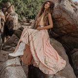 Women Bohemian Dress Women's Summer Sexy Printed Dress