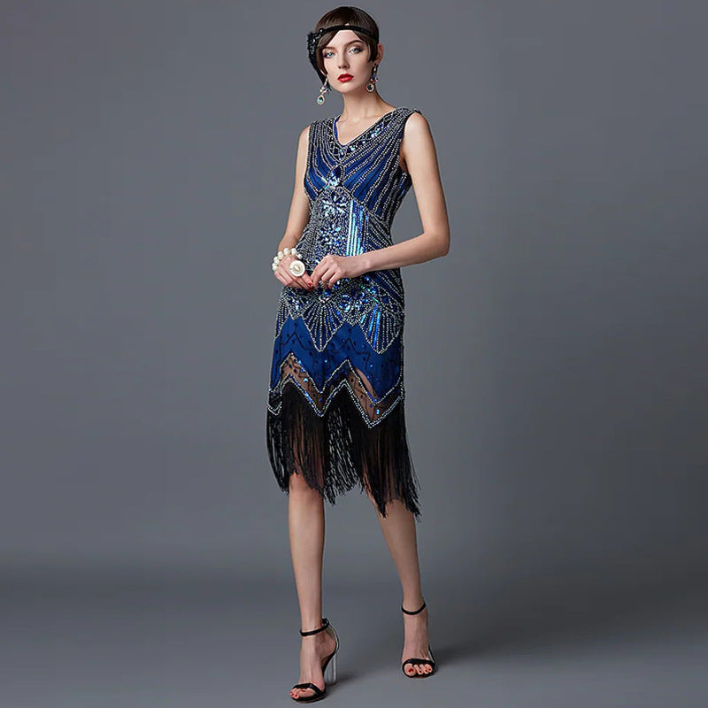 The Great Gatsby Dresses Vintage Sequins Dress