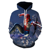 Men Spider Hoodie Marvel Series Sweater 3D Printing Autumn and Winter