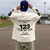 Rrr123 Sweatshirt Fear of God Joint Name Rrr123 Casual Loose Sweatshirt