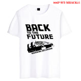 Back to the Future Costume Printed Men's and Women's T-shirt Summer Short Sleeve